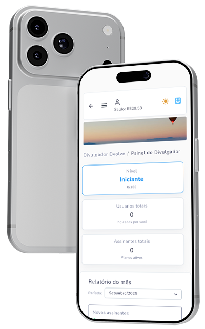 Simulação de ganhos Dvolve